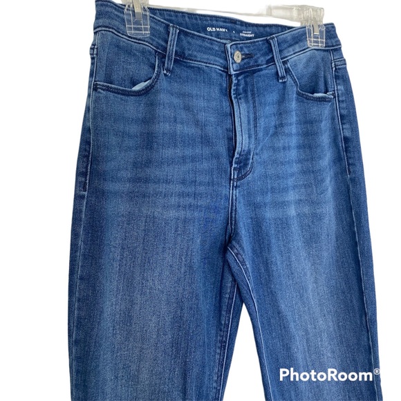 Old Navy high rise straight leg jeans size 8 - Picture 2 of 5